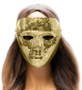Gold Disco Mirror Full-Face Mask 201