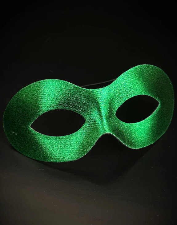 Emerald Glitter Masquerade Eye Masks 209