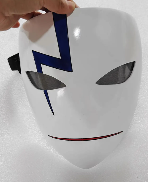Anime Smiling And Lightning Mask Set 228