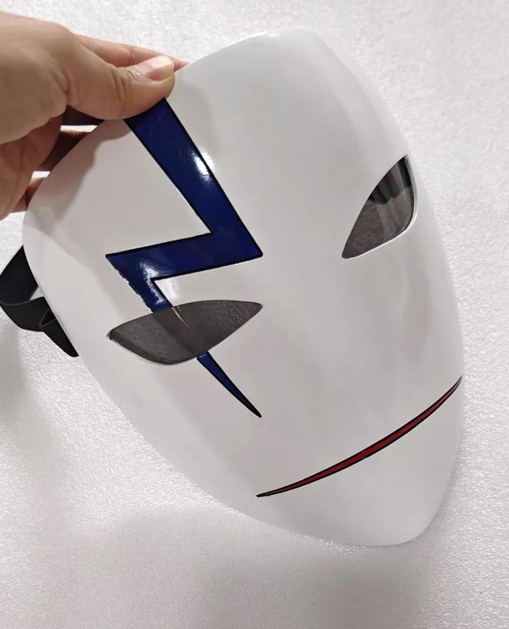Anime Smiling And Lightning Mask Set 228