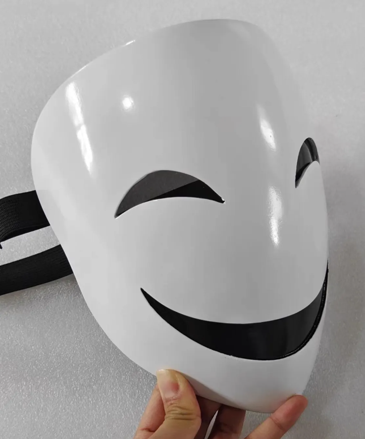 Anime Smiling And Lightning Mask Set 228