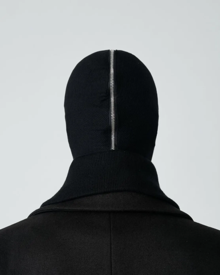 Luxury Zipper  Balaclava - Distressed Streetwear Mask 229