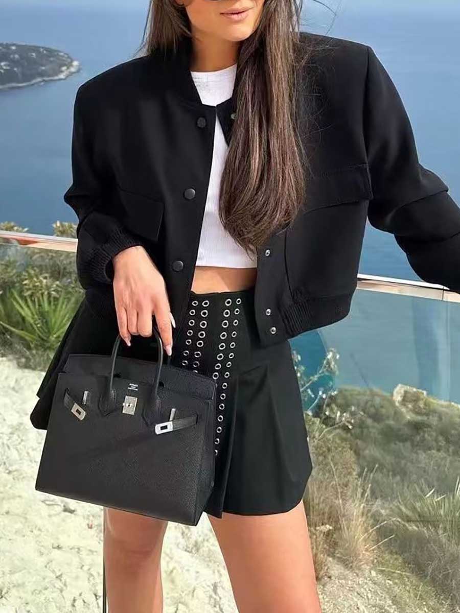 Lunimesd Street Personalized Flight Suit Jacket Coat Baseball Outerwear