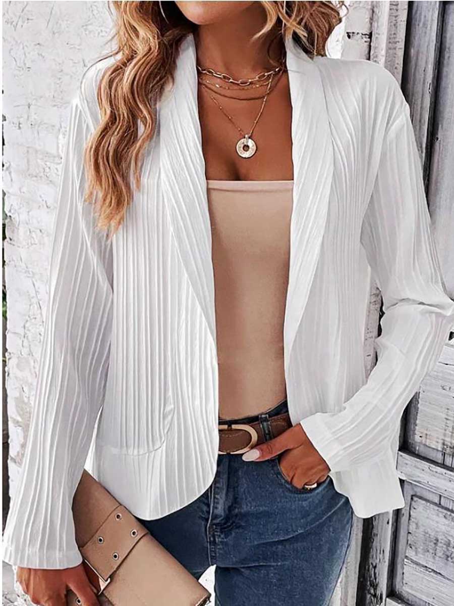 Lunimesd Comfortable Slim Fit Long Sleeve Thin Jacket