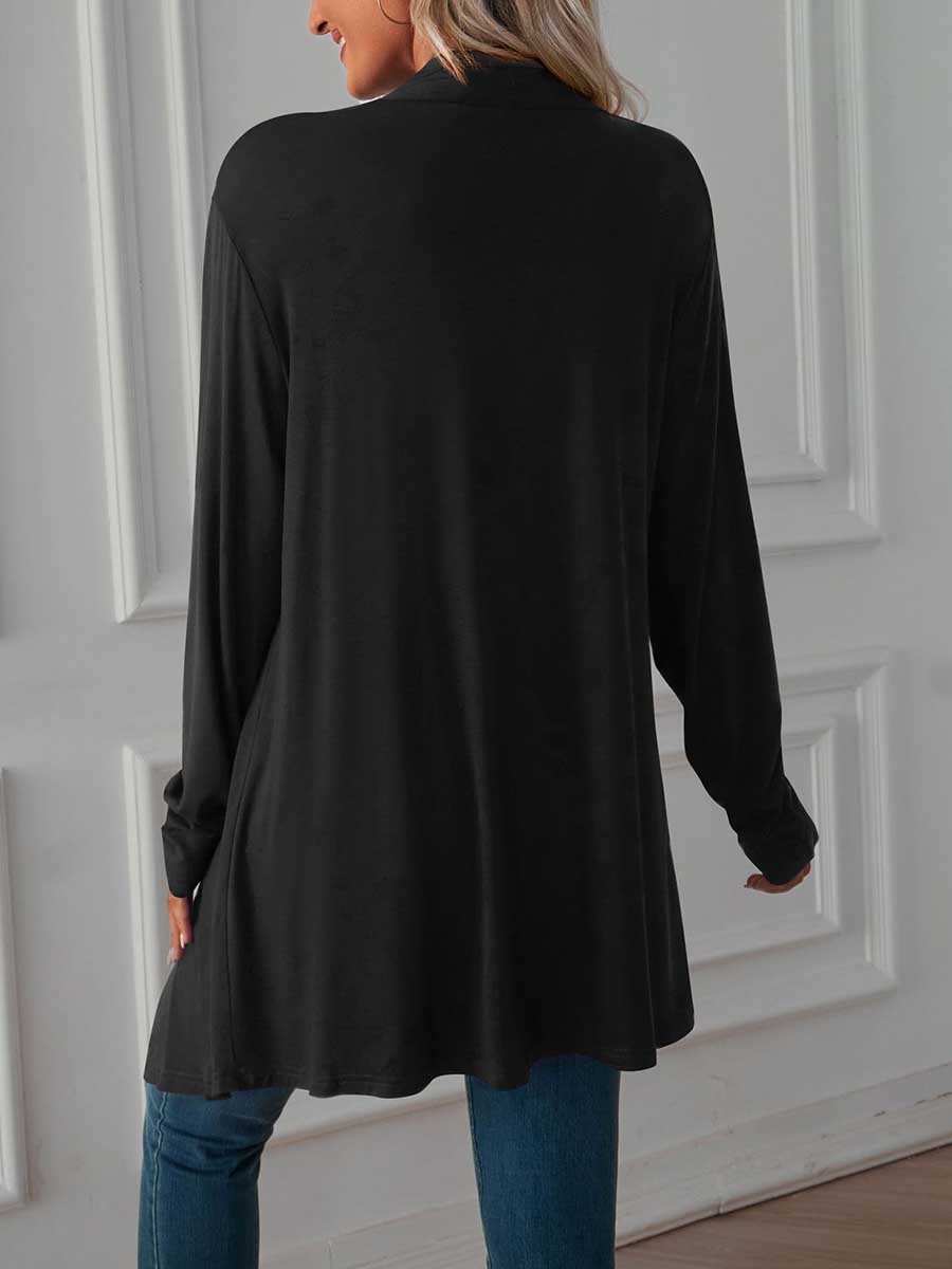 Lunimesd Long Sleeve Cardigan Jacket Long Top