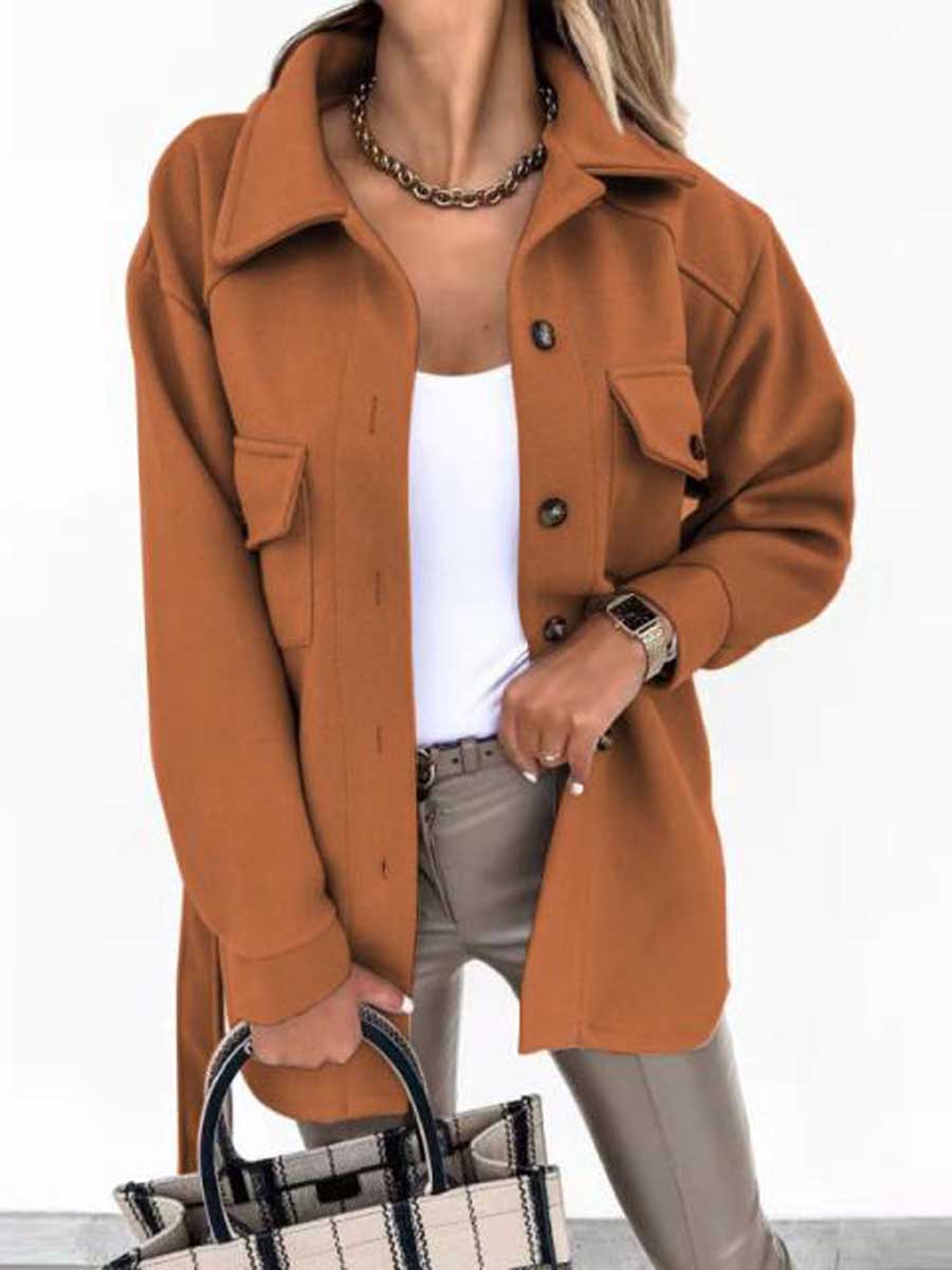 Lunimesd Temperament Lapel Tweed Jacket