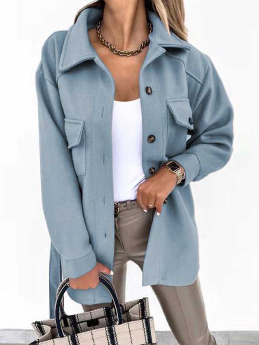 Lunimesd Temperament Lapel Tweed Jacket