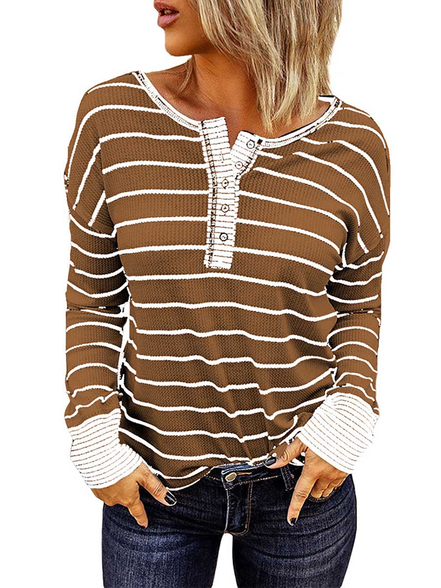 Bottom Shirt Round Neck Loose Tops