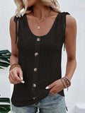 Lunimesd Solid Scoop Neck Tank