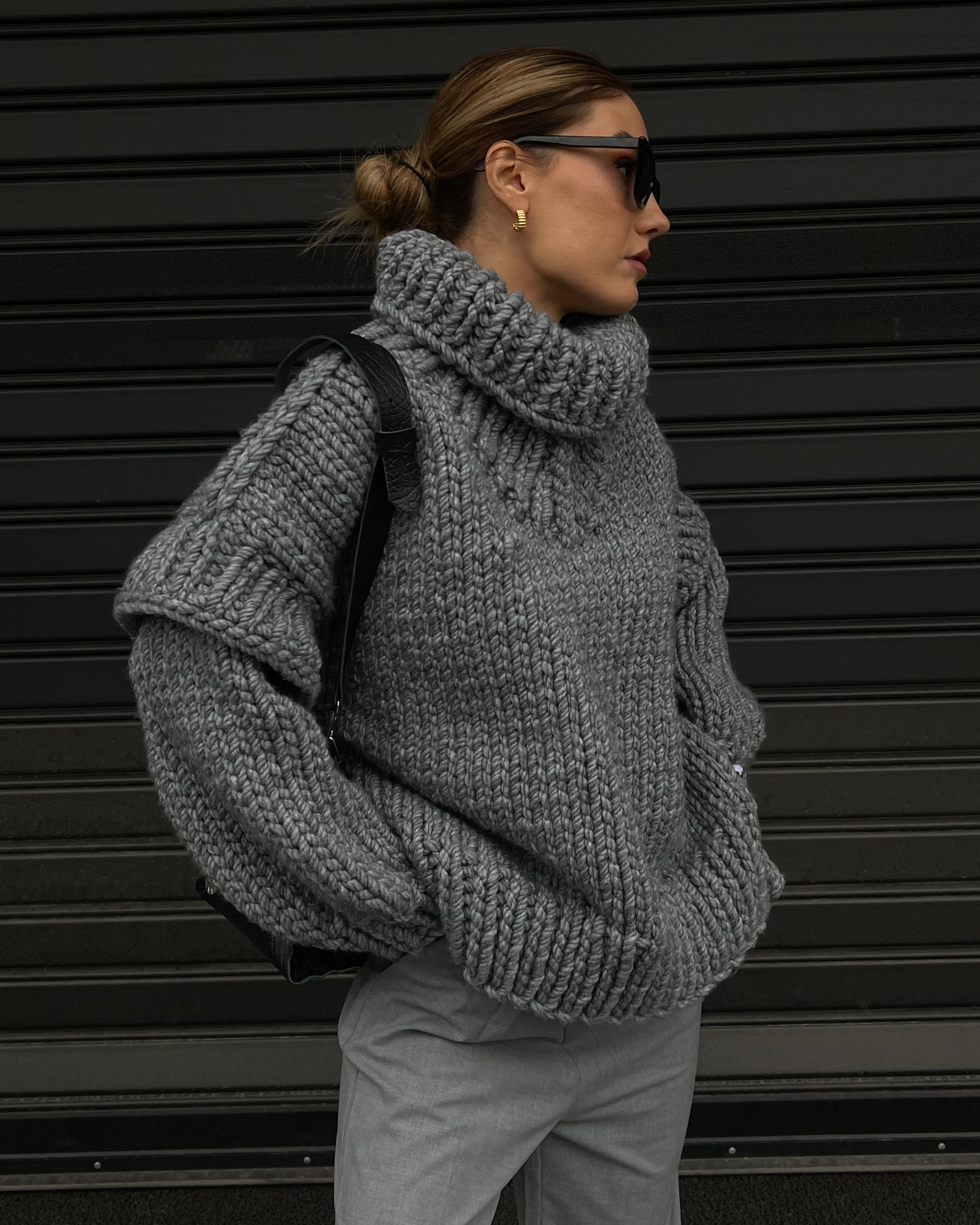 Turtle Rolled Neck Sweater