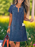 FreedomFit Denim Chic Dress
