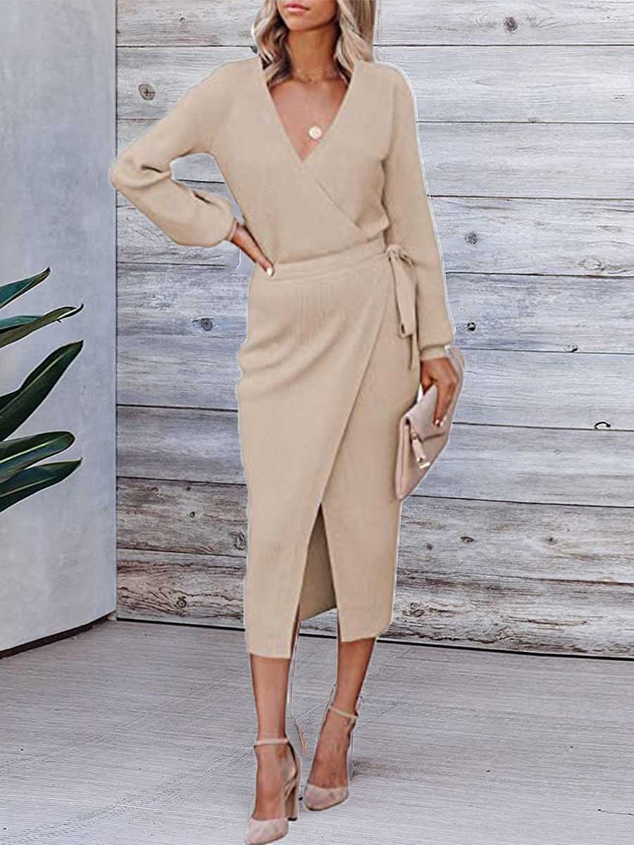 Lunimesd Sexy Knitted Dress