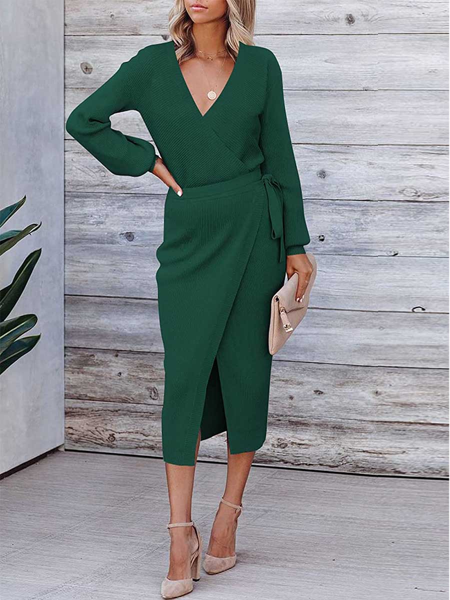 Lunimesd Sexy Knitted Dress