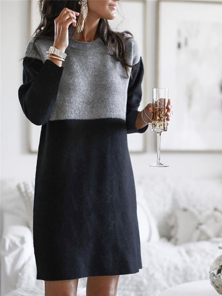 Lunimesd O Neck Casual Dress (5 colors)