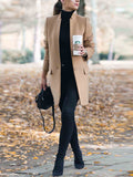 Lunimesd One Button Khaki Coat