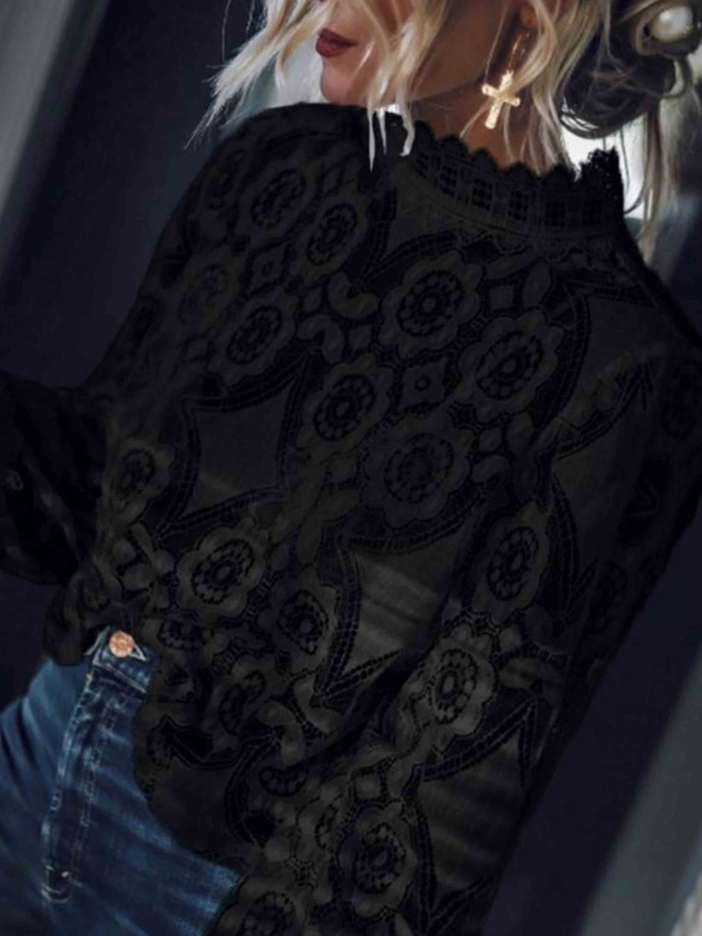 Lunimesd Sexy Lace Tops