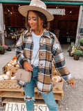 Lunimesd Street Fashion Style Plaid Coat