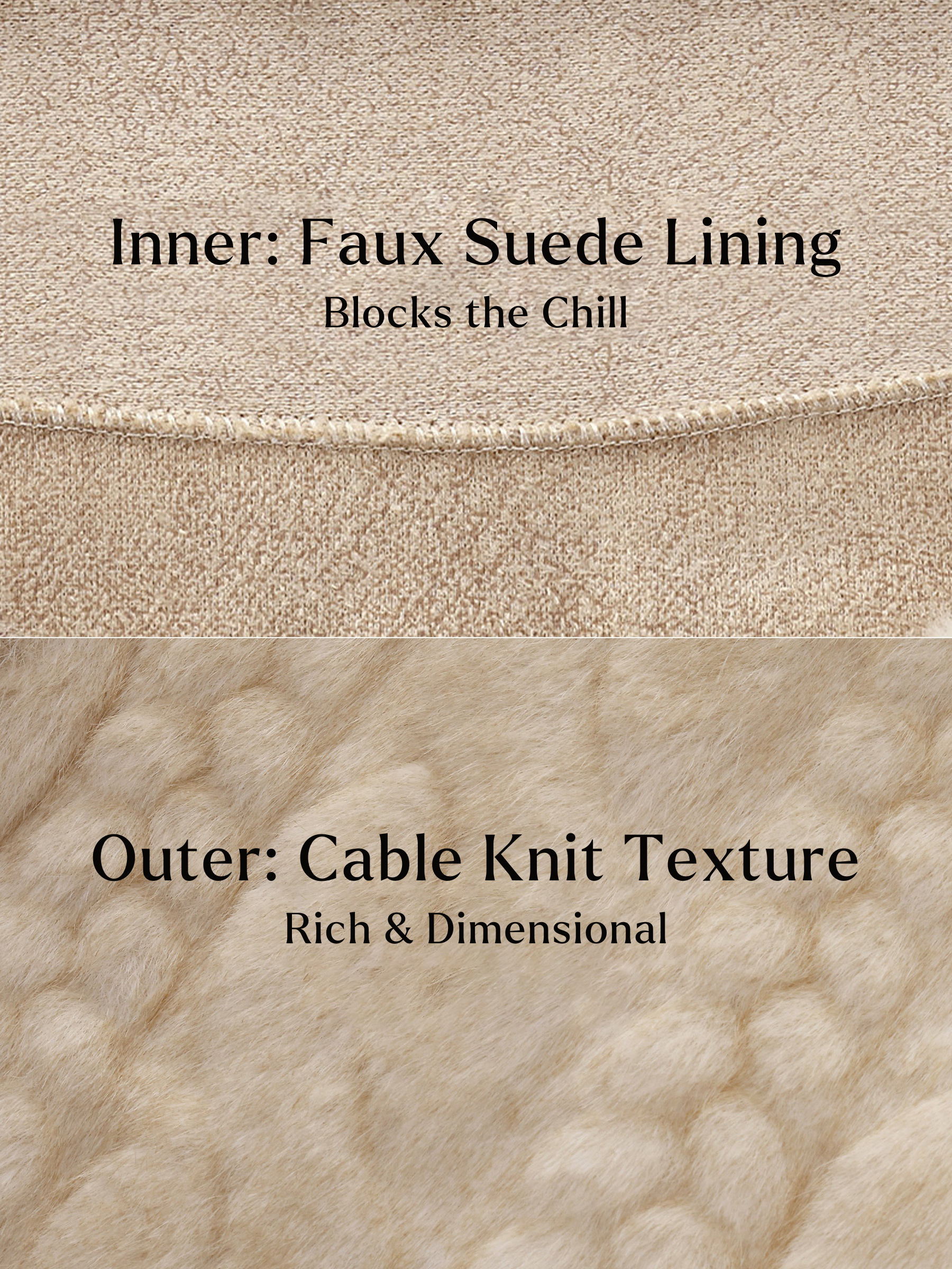 ECO-FRIENDLY FAUX FUR TEXTURED WOMEN COAT