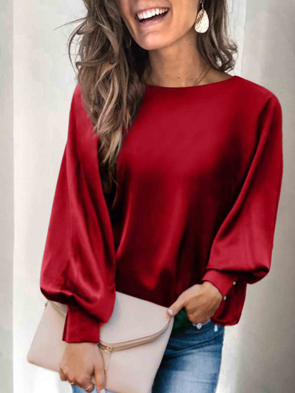 Lunimesd Basic Casual Blouse