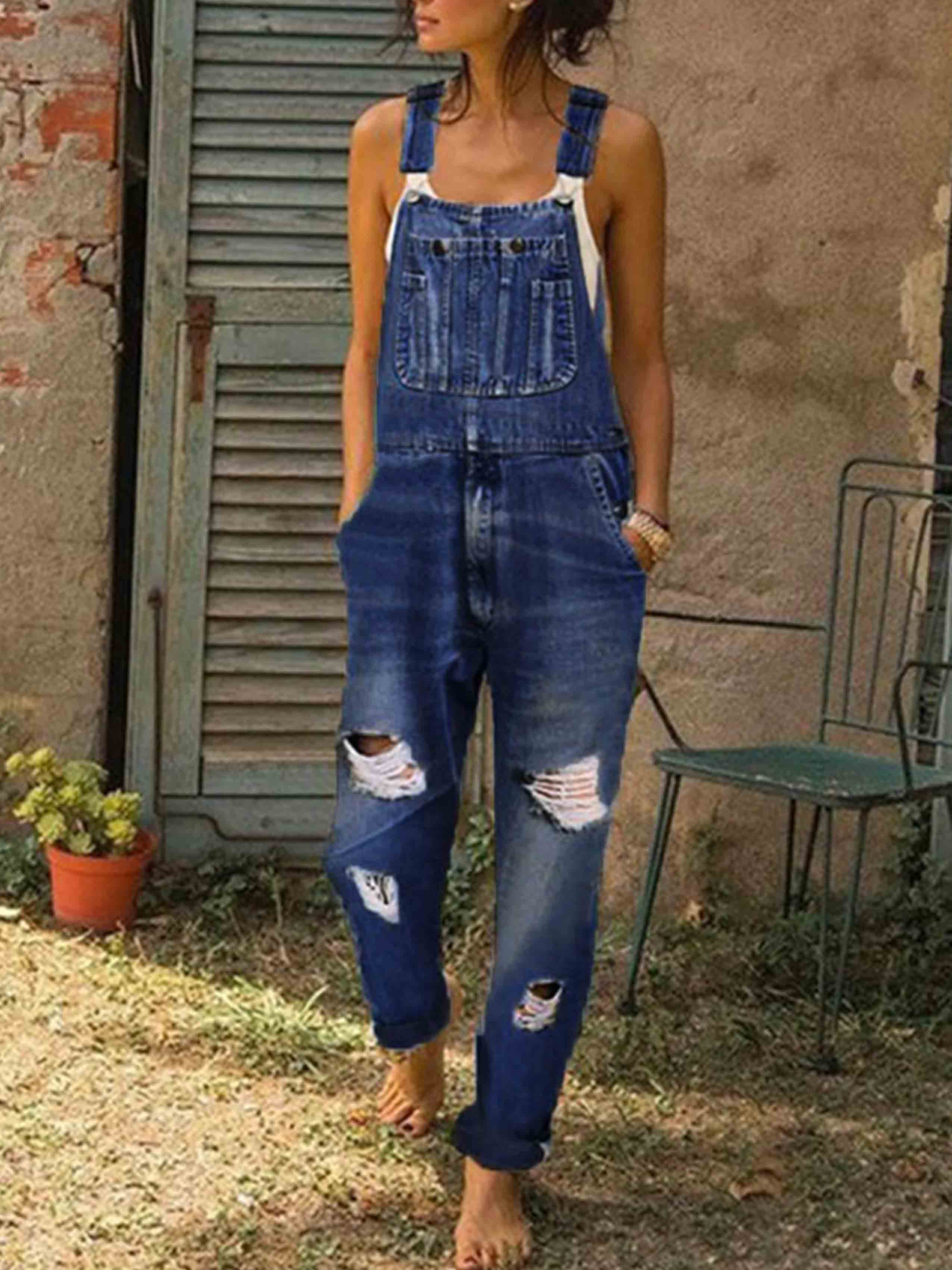 Lunimesd Ripped Denim Jeans (3 colors)