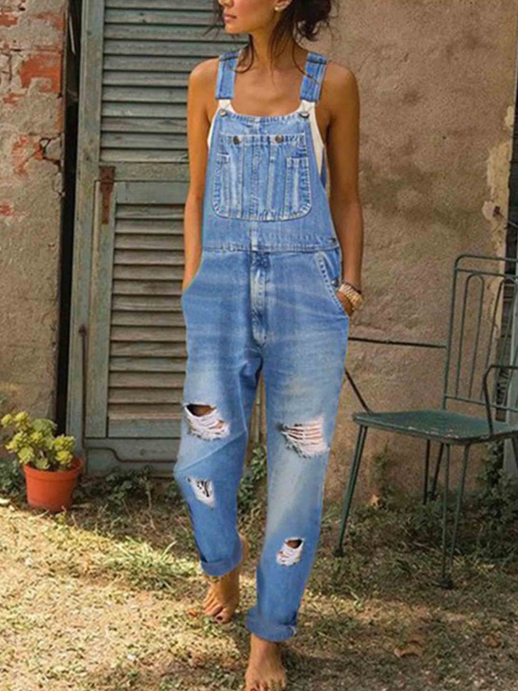 Lunimesd Ripped Denim Jeans (3 colors)