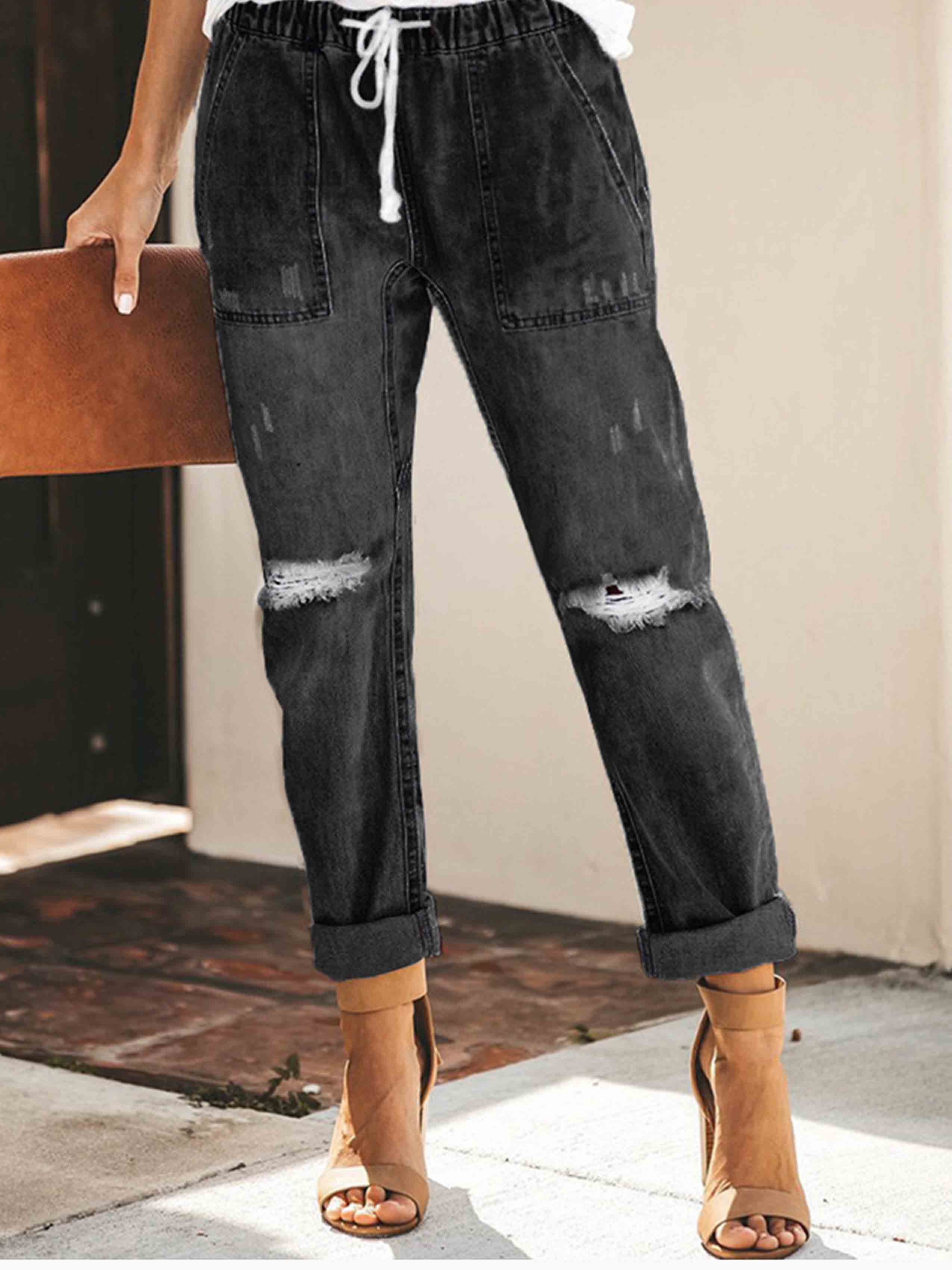 Lunimesd Women's Ripped Jeans (2 colors)