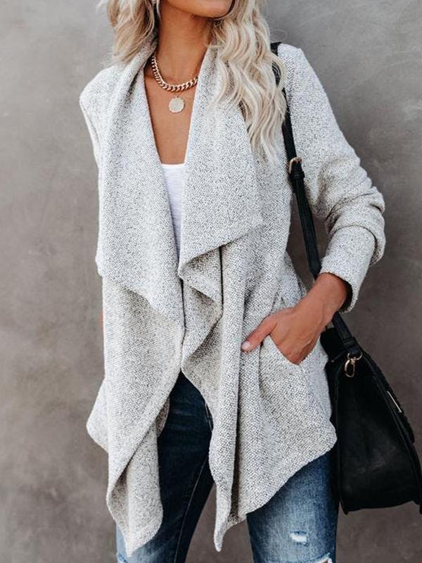 Lunimesd Irregularity Lapel Collar Jackets