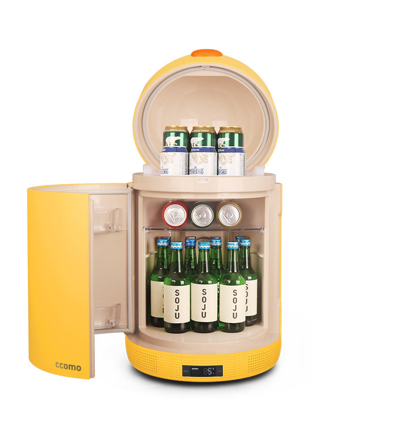 ccomo Refrigerator BROWN