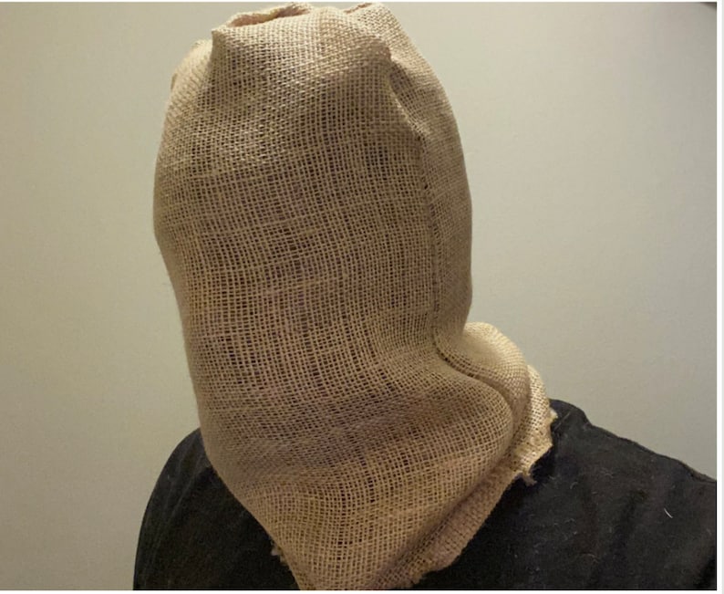 Burlap Full-Head Hood 185
