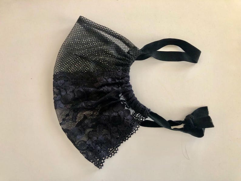Lace Mesh See Through Face Cover Eye Cover in Multiple colors 61
