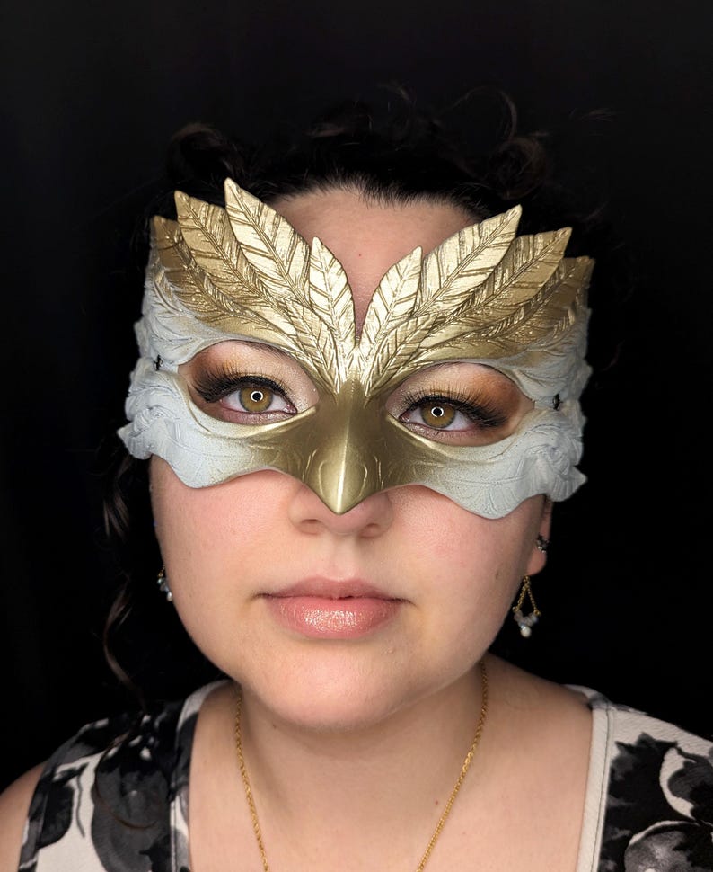 Raven masquerade mask 183