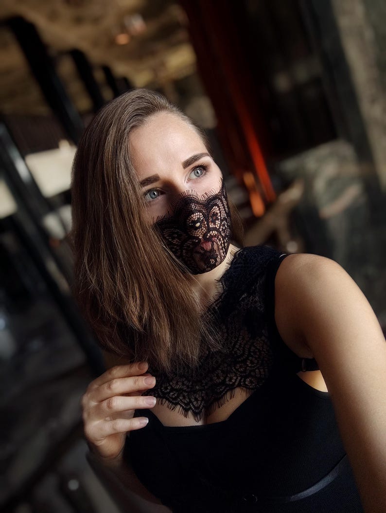 Handmade Lace mask,Rave mask.