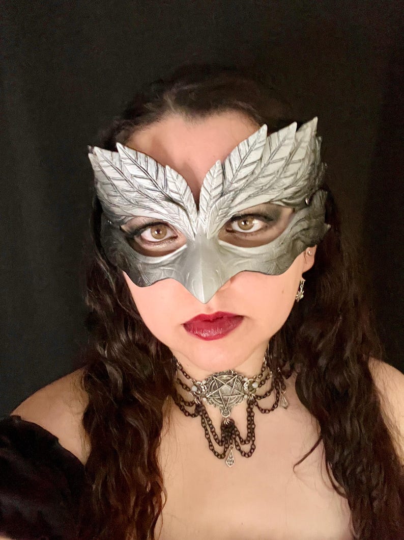 Raven masquerade mask 183