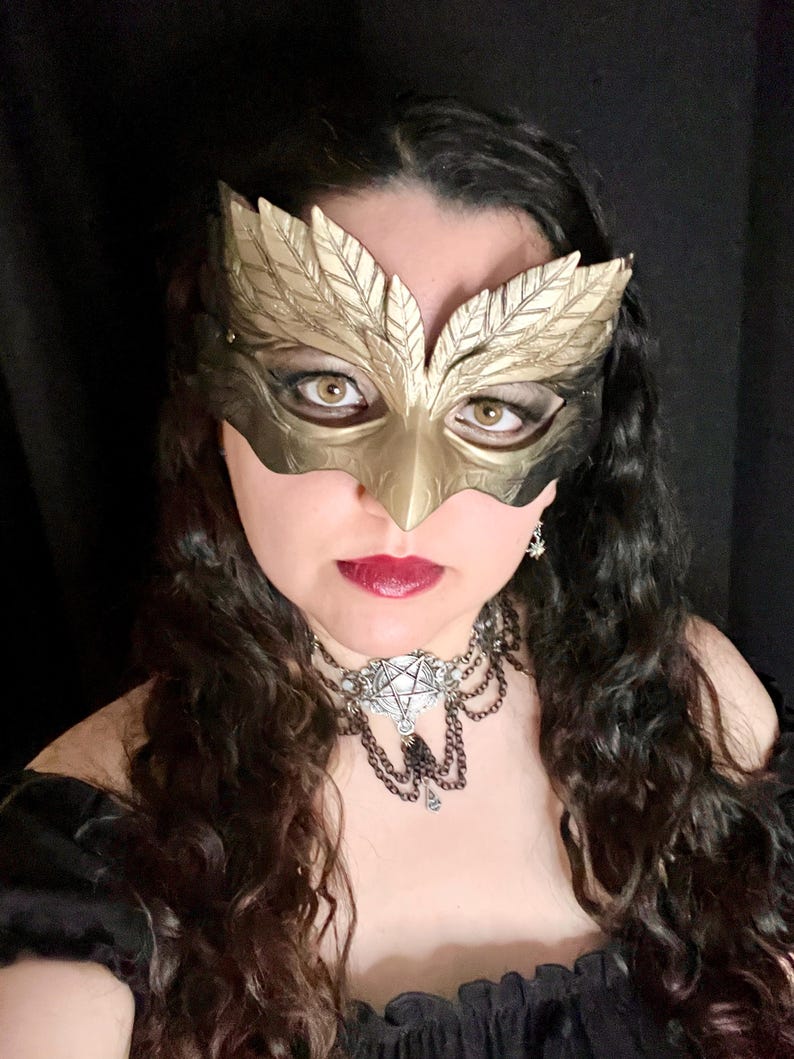 Raven masquerade mask 183