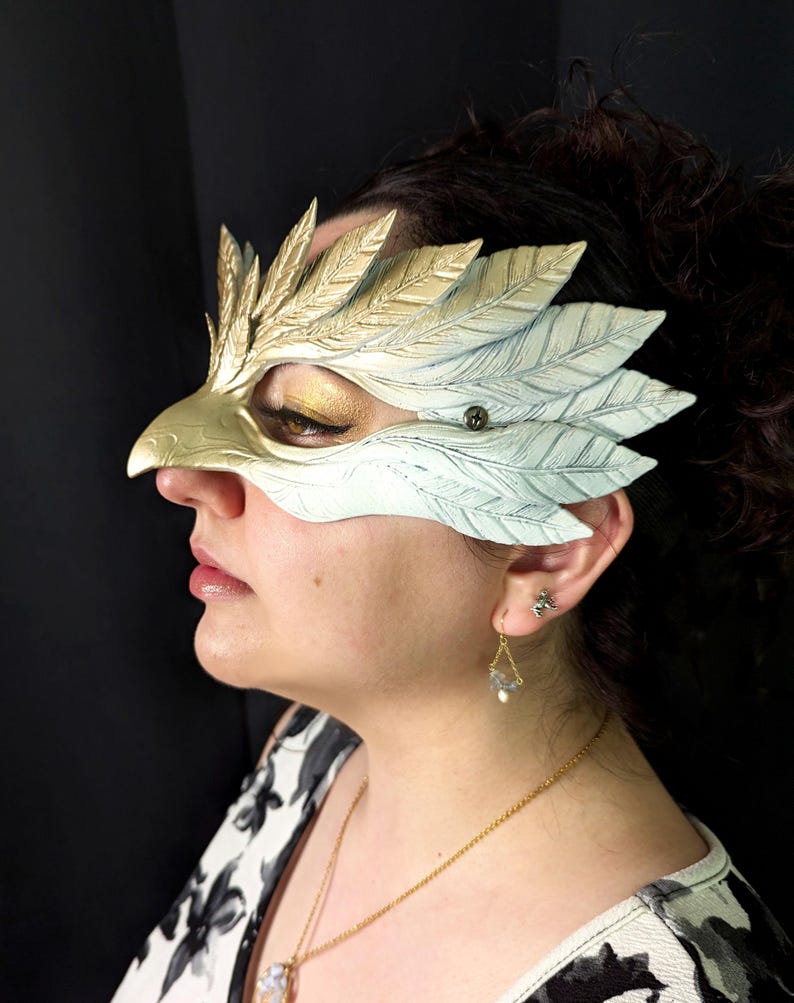 Raven masquerade mask 183