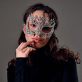 Rhinestone masquerade mask 139