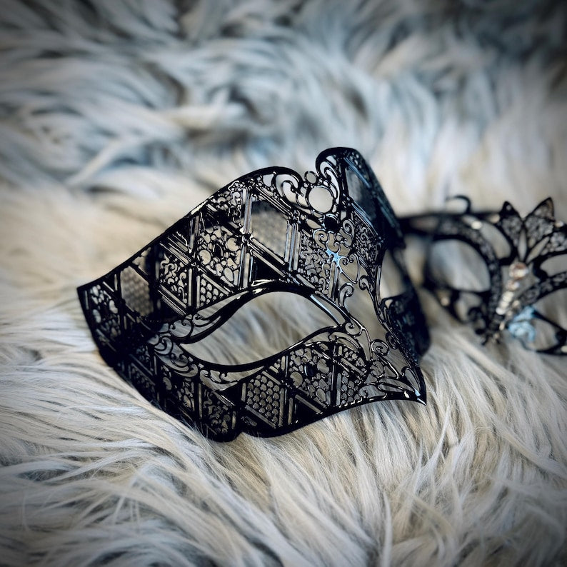 Women Venetian Mask & Men’s Phantom Mask