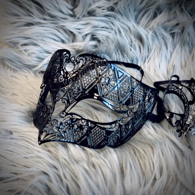 Women Venetian Mask & Men’s Phantom Mask
