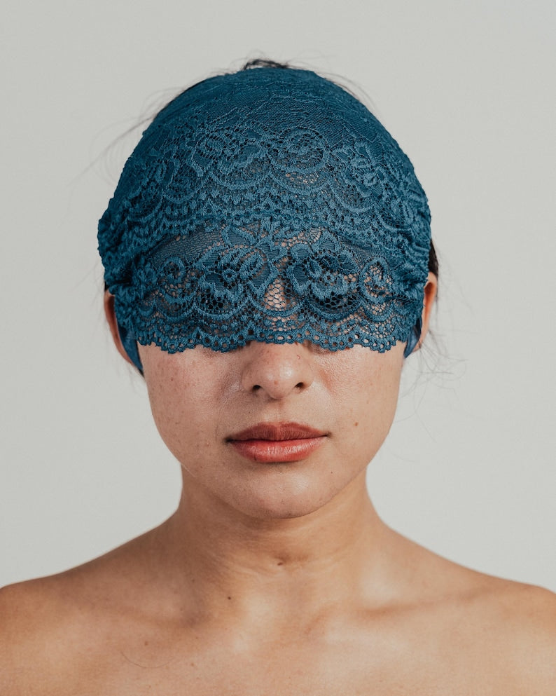 Lightweight and breathable lace eye mask 62