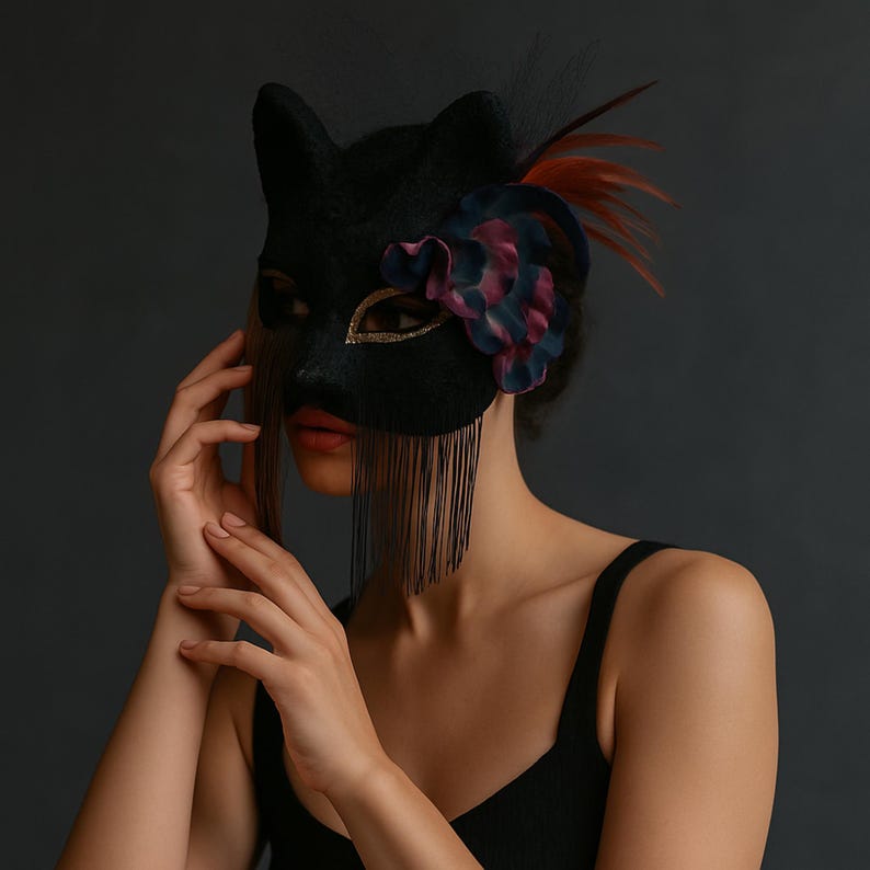 Lace Full Face Masquerade Mask