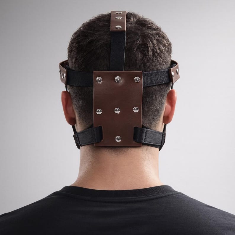 Halloween Leather Face Mask 230