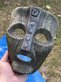 Hand-Painted Trickster Mask  186