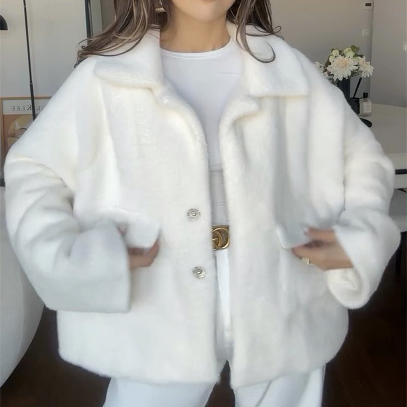 Manny Plush Short Coat
