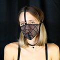 Grid Mesh Harness Face Mask  95