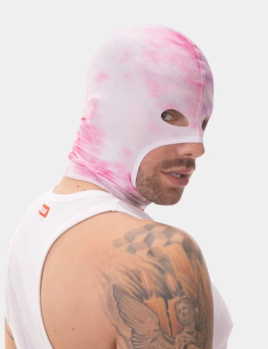 Pastel Tie-Dye 3-Hole Full-Face Mask  102